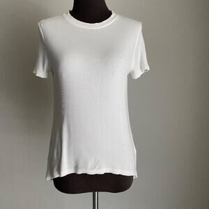 Forever 21 top short sleeve‎ ribbed casual lounge size S